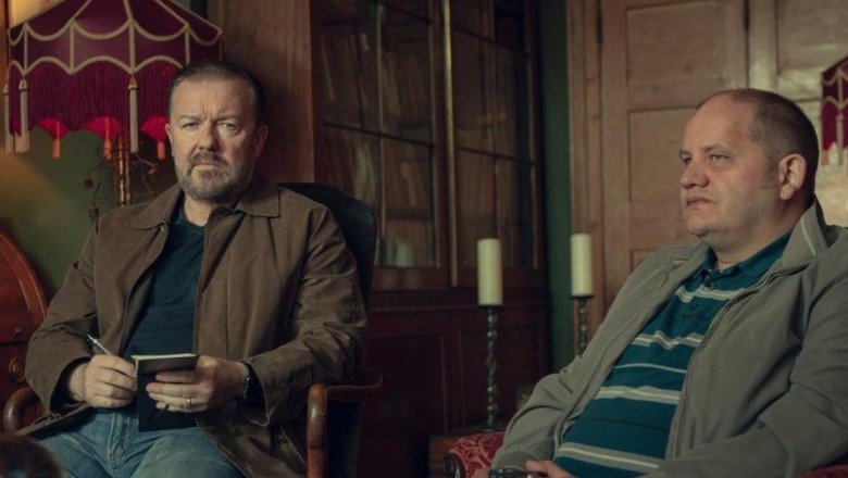 Ricky Gervais, After Life'ın 3. sezonundaki bir sahnede fazla ileri gidip gitmediğini sorgulamış