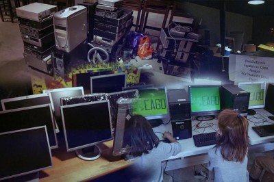 Elektronik atıklardan bilgisayar sınıflarına