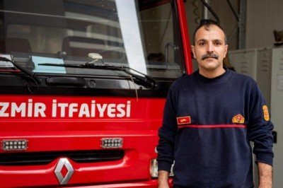 İtfaiye eri Ali Sinan Batmaz bir çocuğa daha umut olacak