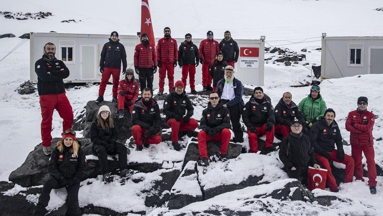 Antarktika'daki Türk bilim ekibi Türkiye'ye dönüyor