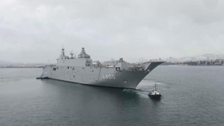 TCG Anadolu, ilk teknik seyrine hazırlanıyor