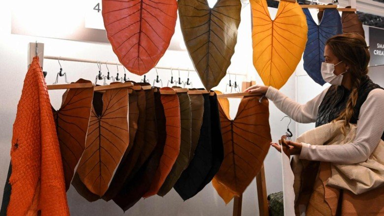 Çevre dostu malzeme arayan modacılar muzdan ayakkabı, ısırganotundan elbise yapıyor