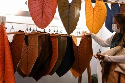 Çevre dostu malzeme arayan modacılar muzdan ayakkabı, ısırganotundan elbise yapıyor