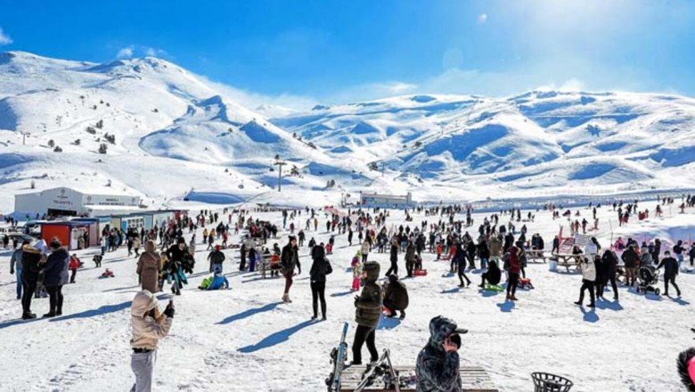 Denizli’nin ikinci beyaz cenneti ziyaretçi akınına uğruyor