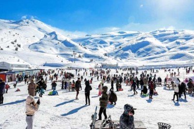 Denizli’nin ikinci beyaz cenneti ziyaretçi akınına uğruyor