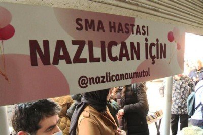 El emeği ürünler SMA'lı Nazlıcan için satıldı