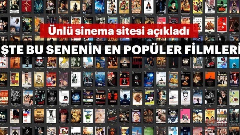 En popüler filmler