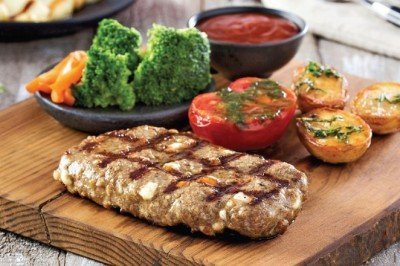 Hellimli steak köfte