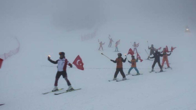 Ilgaz Dağı’ndaki kış festivaline yoğun ilgi