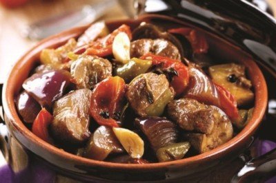 Kuzu etli patlıcan güveci