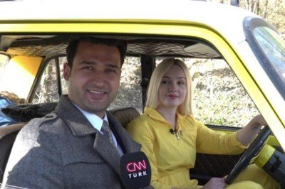 Otomobili "Limon" ile Türkiye'yi geziyor