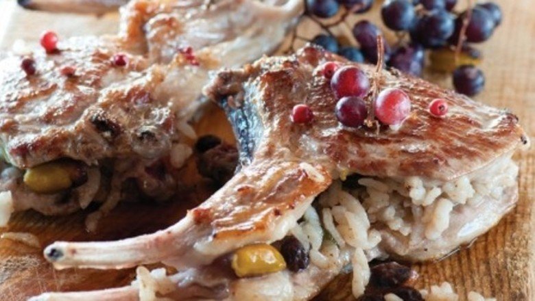 Pilavlı pirzola dolması