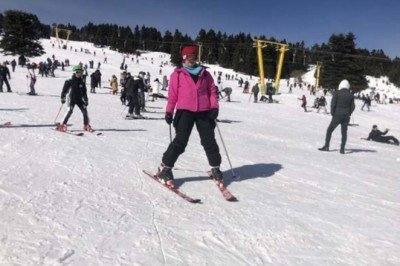 Uludağ'da 'hafta sonu' yoğunluğu