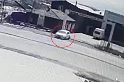 El freni çekmeyince olanlar oldu! O anlar kamerada