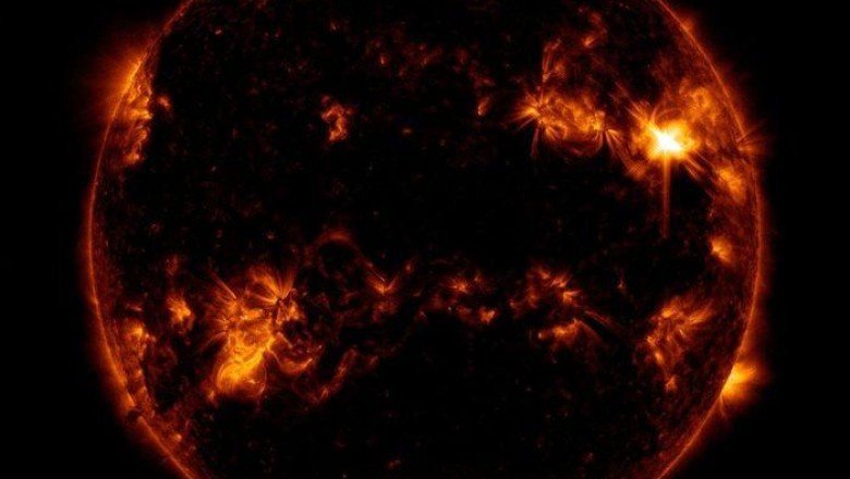 Görenler hayrete düştü! NASA, Güneş’teki patlamaların yayılma anını görüntüledi