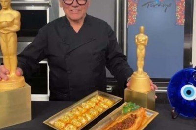 Kayısı tatlısı Oscar menüsünde