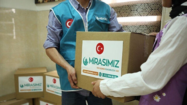 Mirasımız paylaşmanın ruhunu zor günler geçiren Kudüs’te yaşatıyor