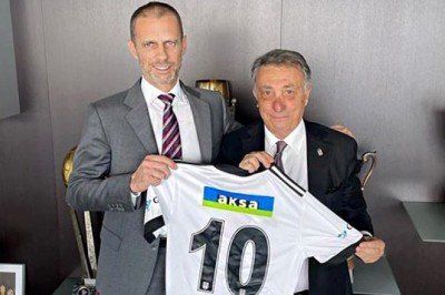 Ahmet Nur Çebi'den UEFA Başkanı Aleksander Ceferin'e ziyaret