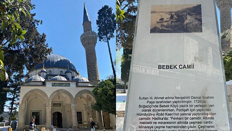 Bebek Cami ibadete açılıyor