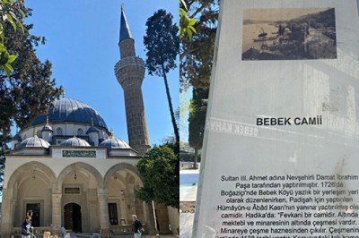 Bebek Cami ibadete açılıyor