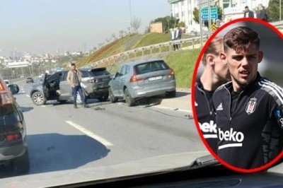 Beşiktaşlı yıldız Montero trafik kazası geçirdi! Kulüpten açılama geldi