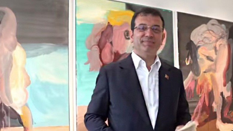 İBB Başkanı Ekrem İmamoğlu'ndan Artweeks@Akaretler’e ziyaret
