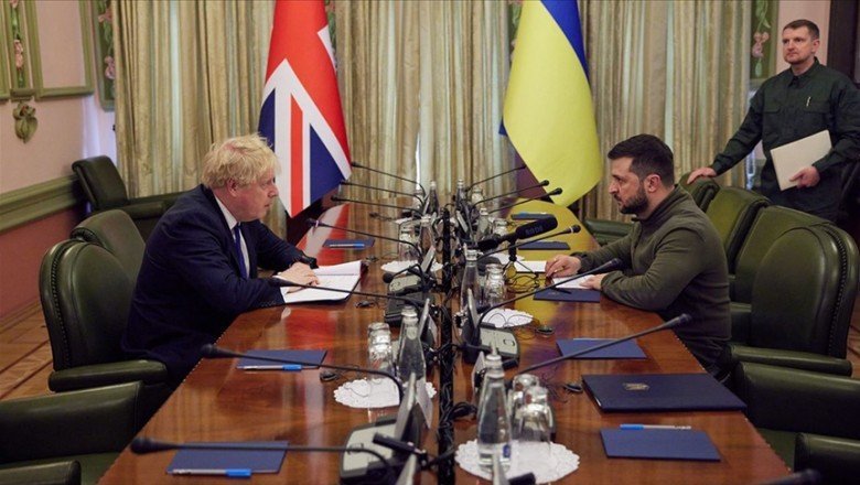 Johnson ve Zelenskiy, Ukrayna için uzun vadeli güvenlik çözümü ihtiyacını görüştü