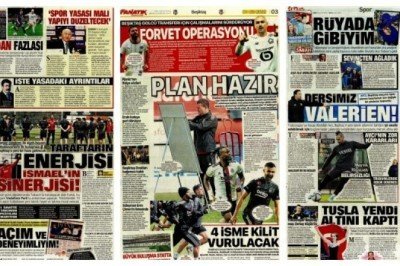 Spor manşetleri (1 Nisan 2022)