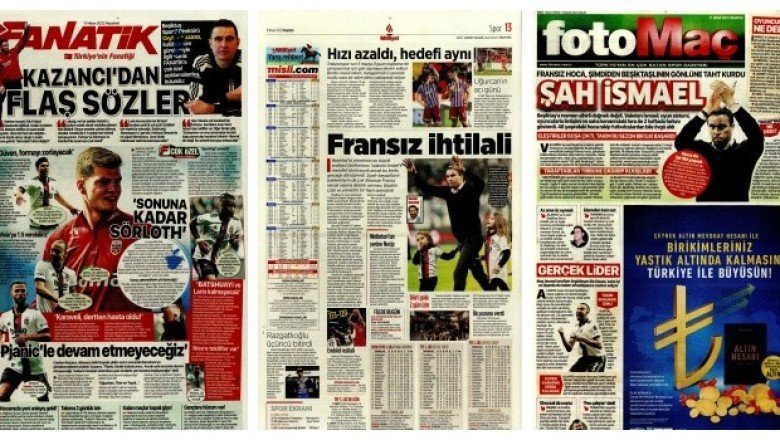 Spor manşetleri (11 Nisan 2022)