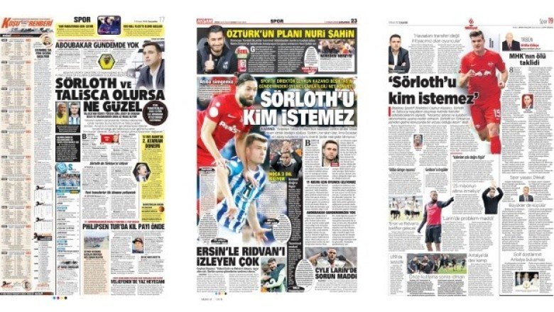 Spor manşetleri (13 Nisan 2022)