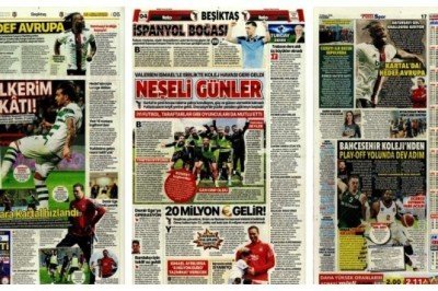 Spor manşetleri (14 Nisan 2022)