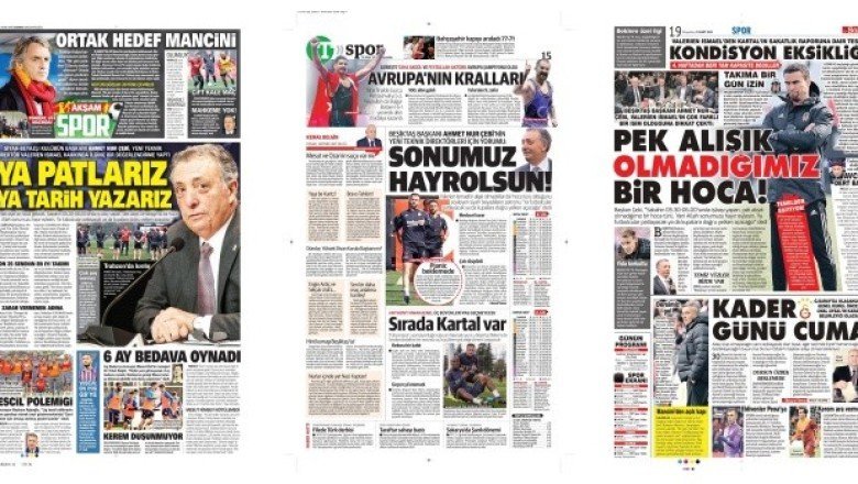 Spor manşetleri (31 Mart 2022)