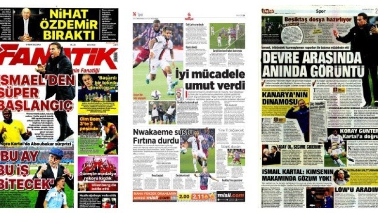 Spor manşetleri (5 Nisan 2022)