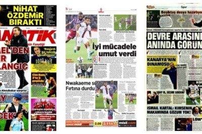 Spor manşetleri (5 Nisan 2022)