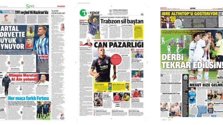 Spor manşetleri (6 Nisan  2022)