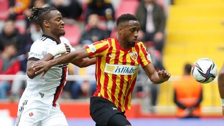 Beşiktaş, Kayserispor'u 3 golle mağlup etti