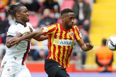 Beşiktaş, Kayserispor'u 3 golle mağlup etti