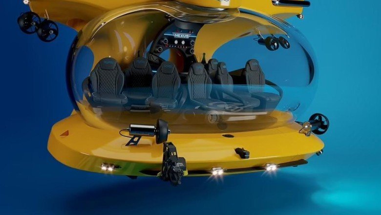 Döner koltuklu lüks denizaltı geliştirildi