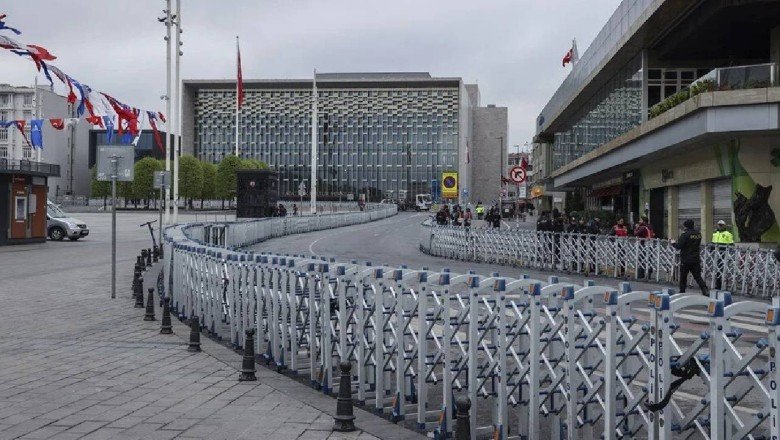 Taksim'de 1 Mayıs hareketliliği: 164 kişi gözaltında