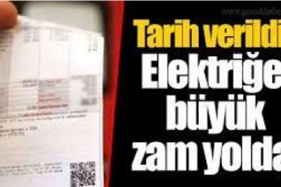 Tarih verdiler: Elektriğe büyük zam yolda