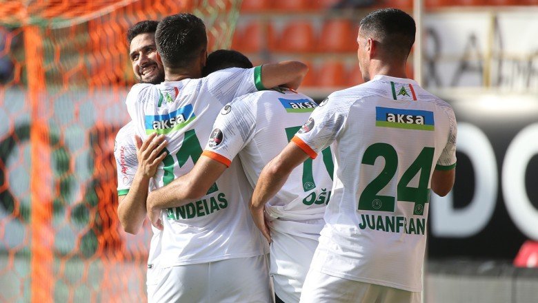 Alanyaspor konuk ettiği Yeni Malatyaspor'u devirdi! Avrupa iddiası devam etti