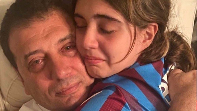 Ekrem İmamoğlu'nun kızıyla şampiyonluk sevinci gözyaşları