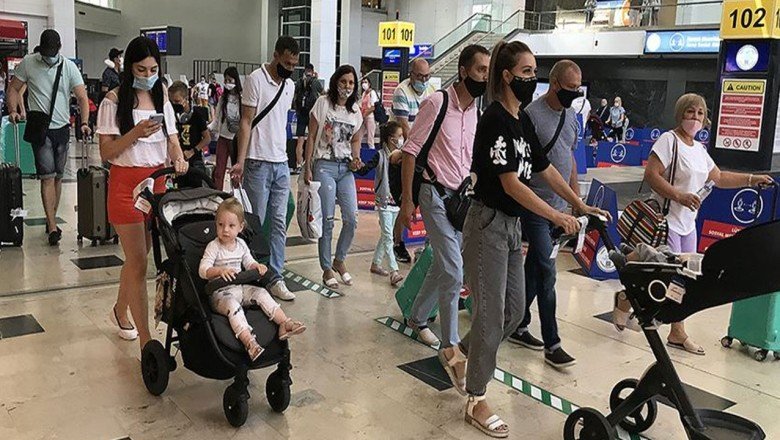 Geçen yılın aynı dönemine göre yüzde 162 arttı! İşte Antalya'ya gelen turist sayısı