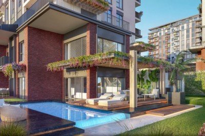 Lüks ve country yaşamı bahçe villa konforuyla şimdi Levent'te