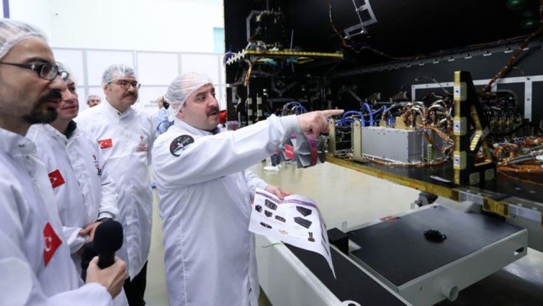 Bakan Varank, Türksat 6A'yı inceledi