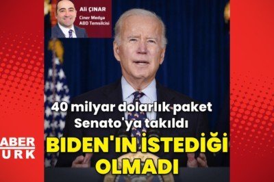 Biden'ın istediği olmadı