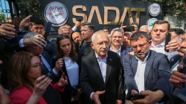 Kılıçdaroğlu'ndan SADAT önünde açıklama