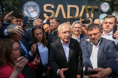 Kılıçdaroğlu'ndan SADAT önünde açıklama