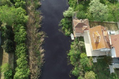 Kınıklı Deresi'nin rengi değişti