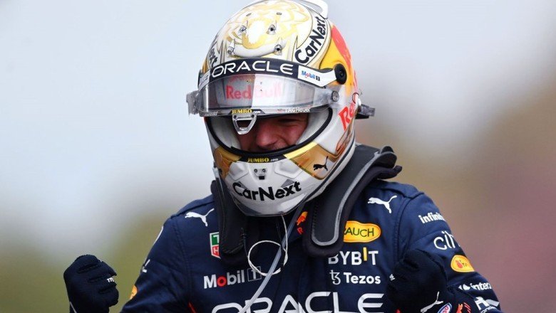 Formula 1 Emilia Romagna Grand Prix'sinde kazanan Max Verstappen
